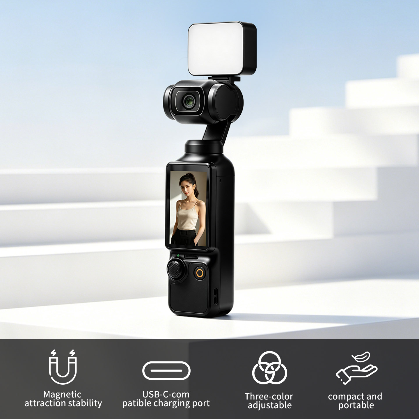 Photography Lighting Kit Portable - Портативная магнитная подсветка для DJI Osmo