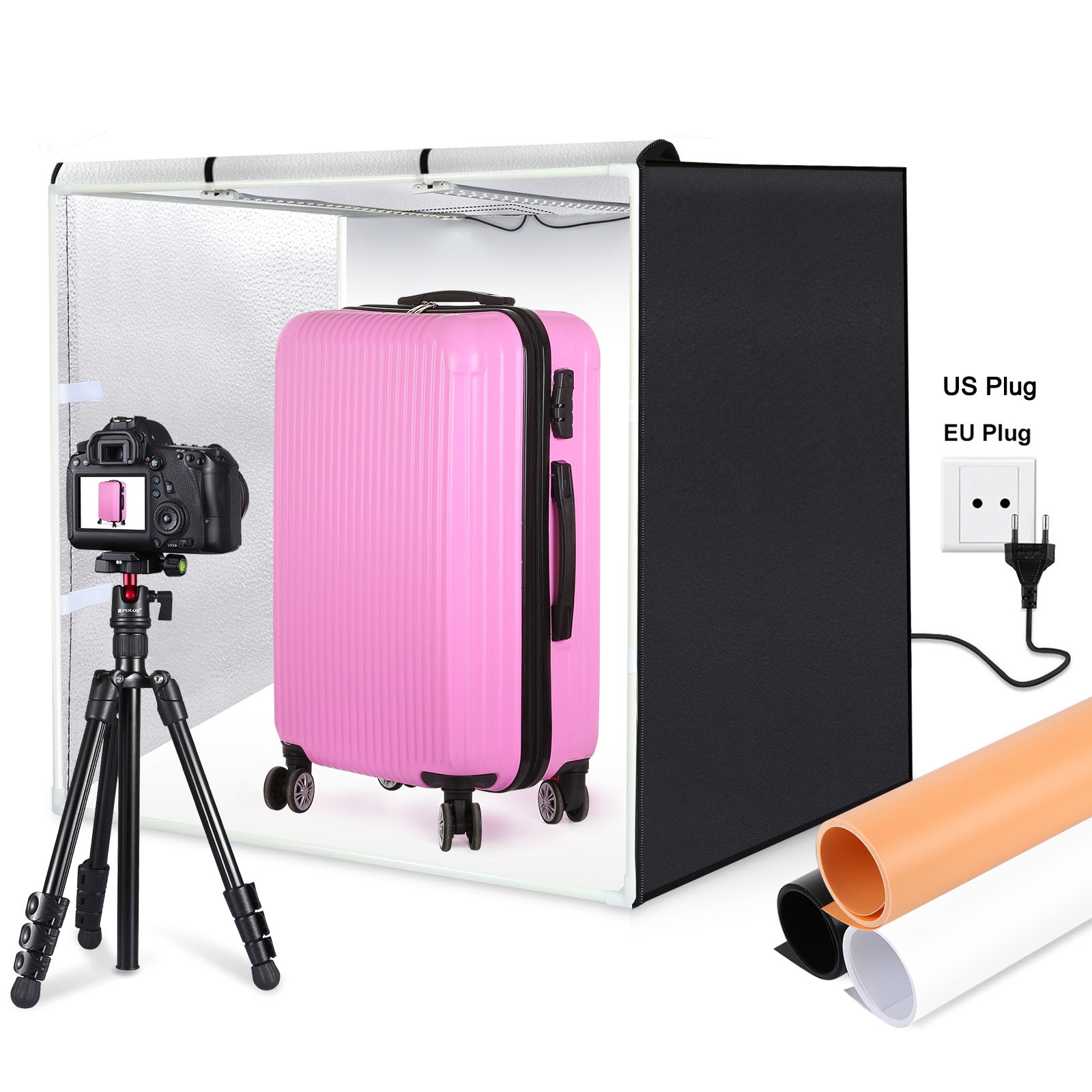 PULUZ 80 см, складной, портати – обзор и цена Photography Lighting Kit Portable