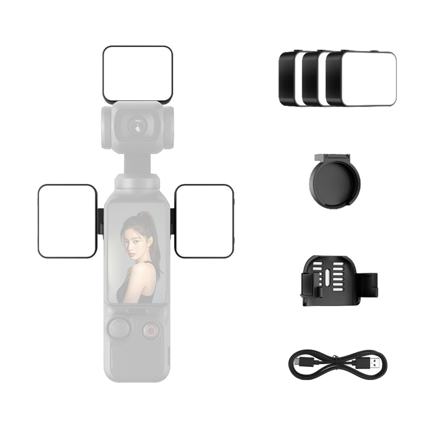 Портативная магнитная подсветк – обзор и цена Photography Lighting Kit Portable